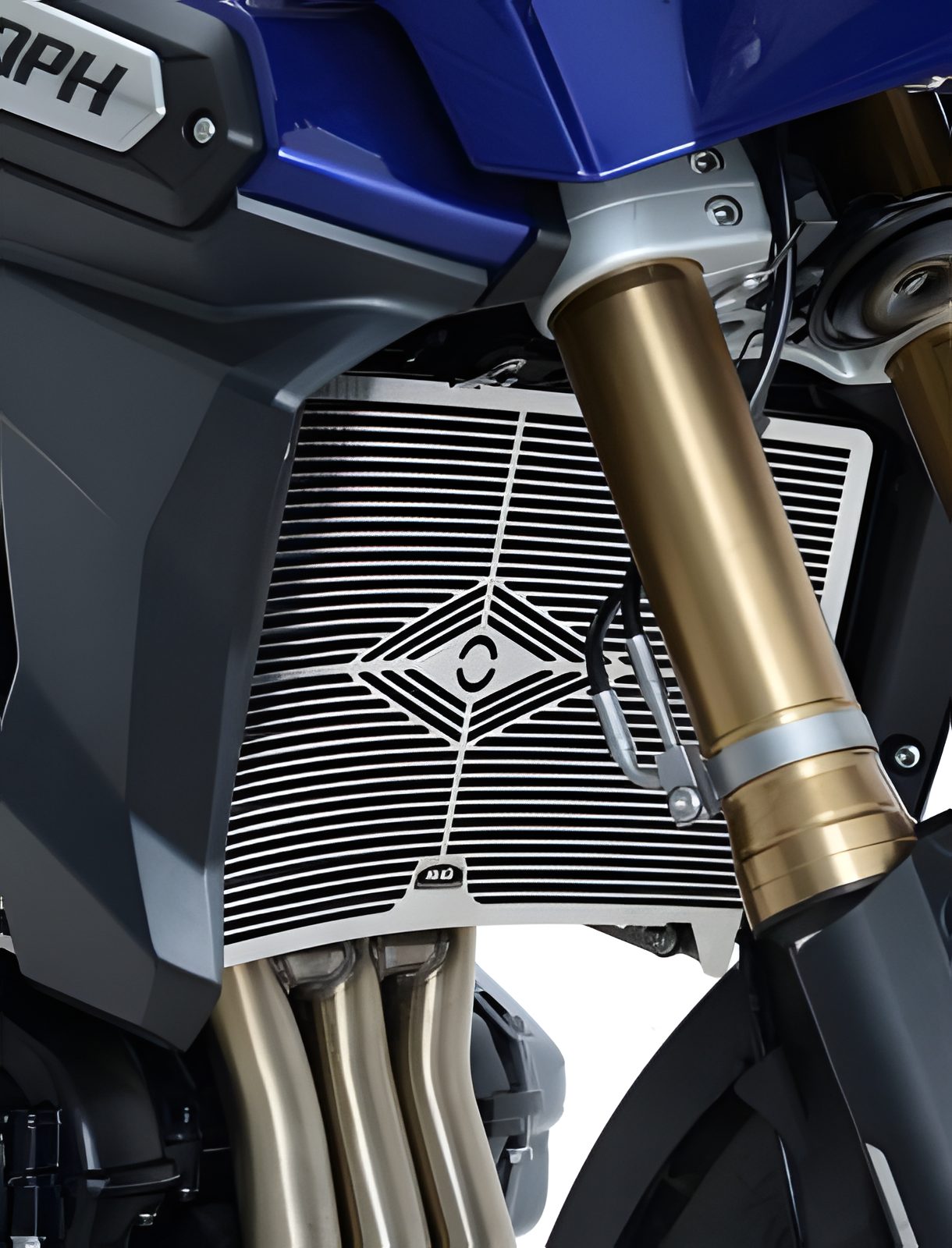 PROTEZIONE RADIATORE ACCIAIO R&G PER TRIUMPH TIGER EXPLORER 1200 2012 > 2018