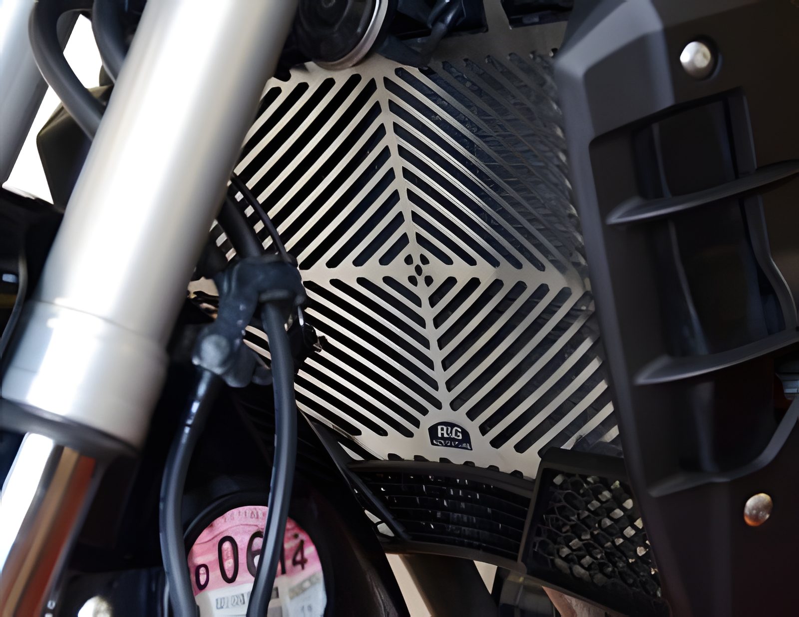 PROTEZIONE RADIATORE ACCIAIO R&G PER HONDA CROSSTOURER 2012 > 2018 INOX