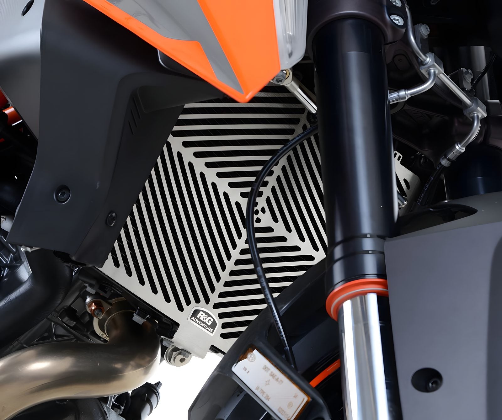 PROTEZIONE RADIATORE ACCIAIO R&G PER KTM 1290 SUPER DUKE / R / GT 2014 > 2019