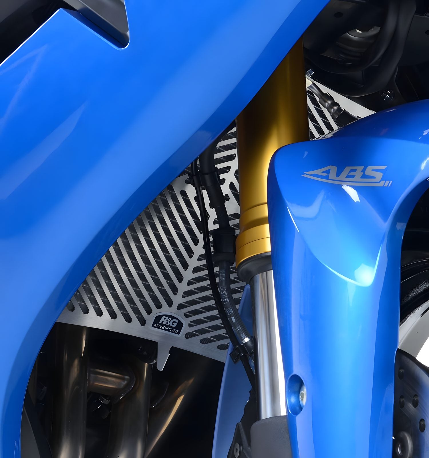 R&G RETINA PROT RADIATORE ACCIAIO PER SUZUKI GSX-S 1000 ABS 2015 > 2023 0040SS