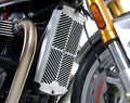 PROTEZIONE RADIATORE ACCIAIO R&G PER TRIUMPH THRUXTON 1200 RS 2020 > 2024 INOX