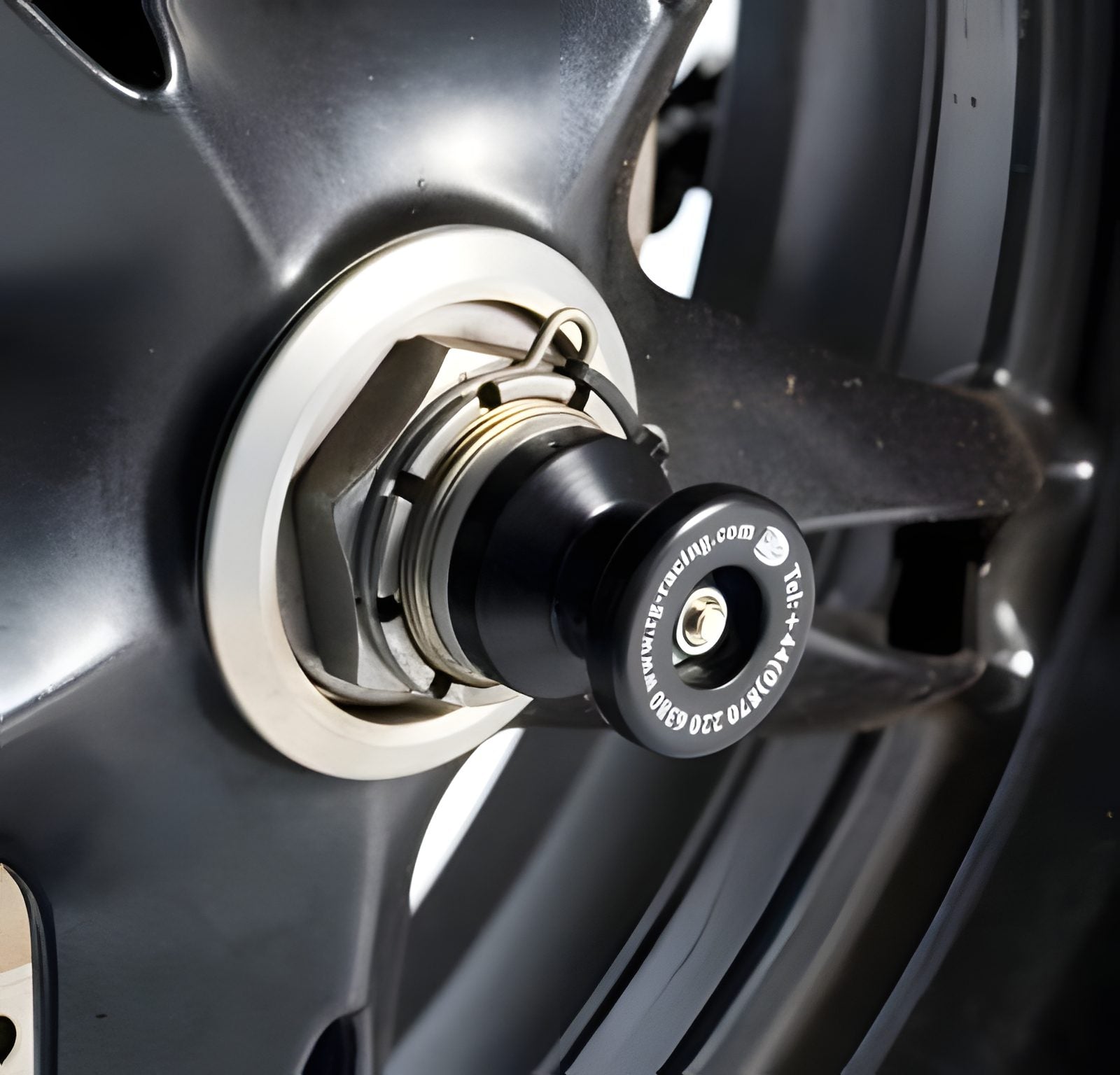 PROTEZIONI FORCELLONE R&G PER TRIUMPH T 595 1997 > 2006 SS0007BK COPPIA NERO