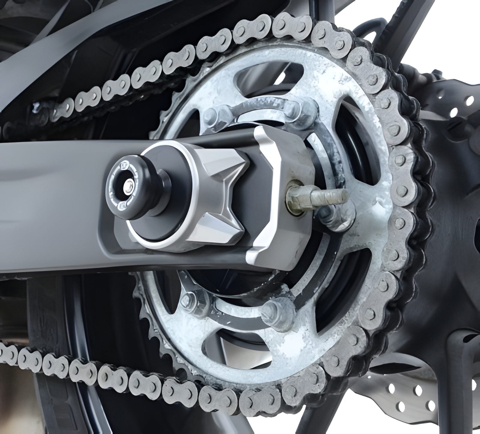SLIDER PROTEZIONE FORCELLONE R&G PER YAMAHA MT-07 - FZ 07 2014 > 2022 NERO CP