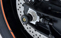 SLIDERS FORCELLONE R&G PER KTM 890R DUKE / ADVENTURE / SMT 2020 > 2024 ARANCIO
