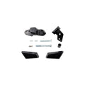 KIT PROTEZIONI TELAIO AMMORTIZZATE LIGHTECH COMPATIBILE PER BMW S 1000 R 2021 > 2024 COPPIA NERO STEBM210NER