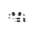 KIT PROTEZIONI TELAIO AMMORTIZZATE LIGHTECH COMPATIBILE PER BMW S 1000 RR 2012 > 2014 COPPIA NERO STEBM205