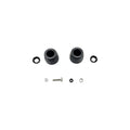 KIT PROTEZIONI TELAIO AMMORTIZZATE LIGHTECH COMPATIBILE PER BMW R NINET SCRAMBLER 2016 > 2019 COPPIA NERO STEBM207