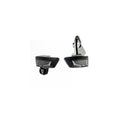 KIT PROTEZIONI TELAIO AMMORTIZZATE LIGHTECH COMPATIBILE PER BMW S 1000 RR 2025 > 2026 COPPIA NERO STEBM211NER
