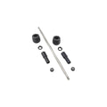 KIT PROTEZIONI TELAIO AMMORTIZZATE LIGHTECH COMPATIBILE PER DUCATI STREETFIGHTER 848 2011 > 2016 COPPIA NERO STEDU205