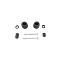 KIT PROTEZIONI TELAIO AMMORTIZZATE LIGHTECH COMPATIBILE PER TRIUMPH STREET TRIPLE 675 2007 > 2010 COPPIA NERO STETR203