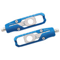 TENDITORI CATENA IN ERGAL CNC LIGHTECH COMPATIBILE PER HONDA X ADV 2017 > 2026 COPPIA COBALTO TEHO003COB