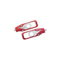 TENDITORI CATENA IN ERGAL CNC LIGHTECH COMPATIBILE PER KAWASAKI ZX10R 2011 > 2015 COPPIA ROSSO TEKA003ROS