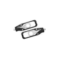 TENDITORI CATENA IN ERGAL CNC LIGHTECH COMPATIBILE PER KAWASAKI Z900 2017 > 2026 COPPIA NERO TEKA004NER