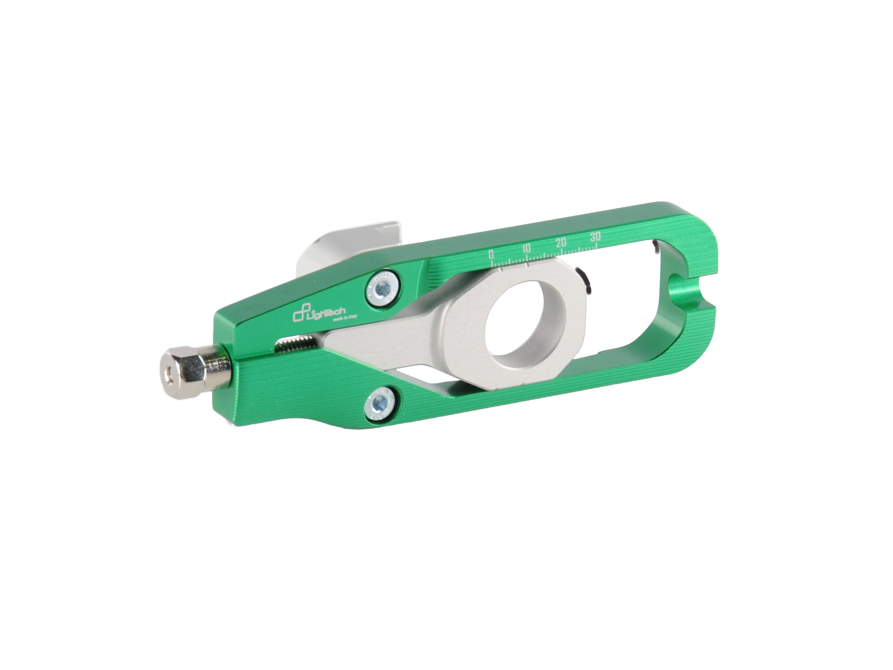 TENDITORI CATENA LIGHTECH COMPATIBILE PER KAWASAKI ZX 10R NINJA 2016 2017 2018 2019 2020 2021 2022 2023 VERDE TEKA002VER