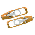 TENDITORI CATENA IN ERGAL CNC LIGHTECH COMPATIBILE PER YAMAHA XSR900 GP 2022 > 2025 COPPIA ORO TEYA010ORO