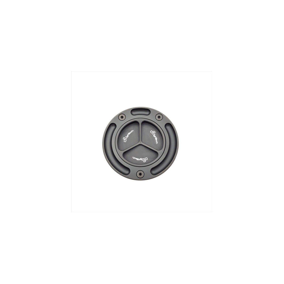 TAPPO SERBATOIO CON CHIUSURA A VITE IN ALLUMINIO CNC FLANGIA ESTERNA NERO LIGHTECH COMPATIBILE PER KTM DUKE 790 2018 > 2025 NERO/NERO TF25N/N