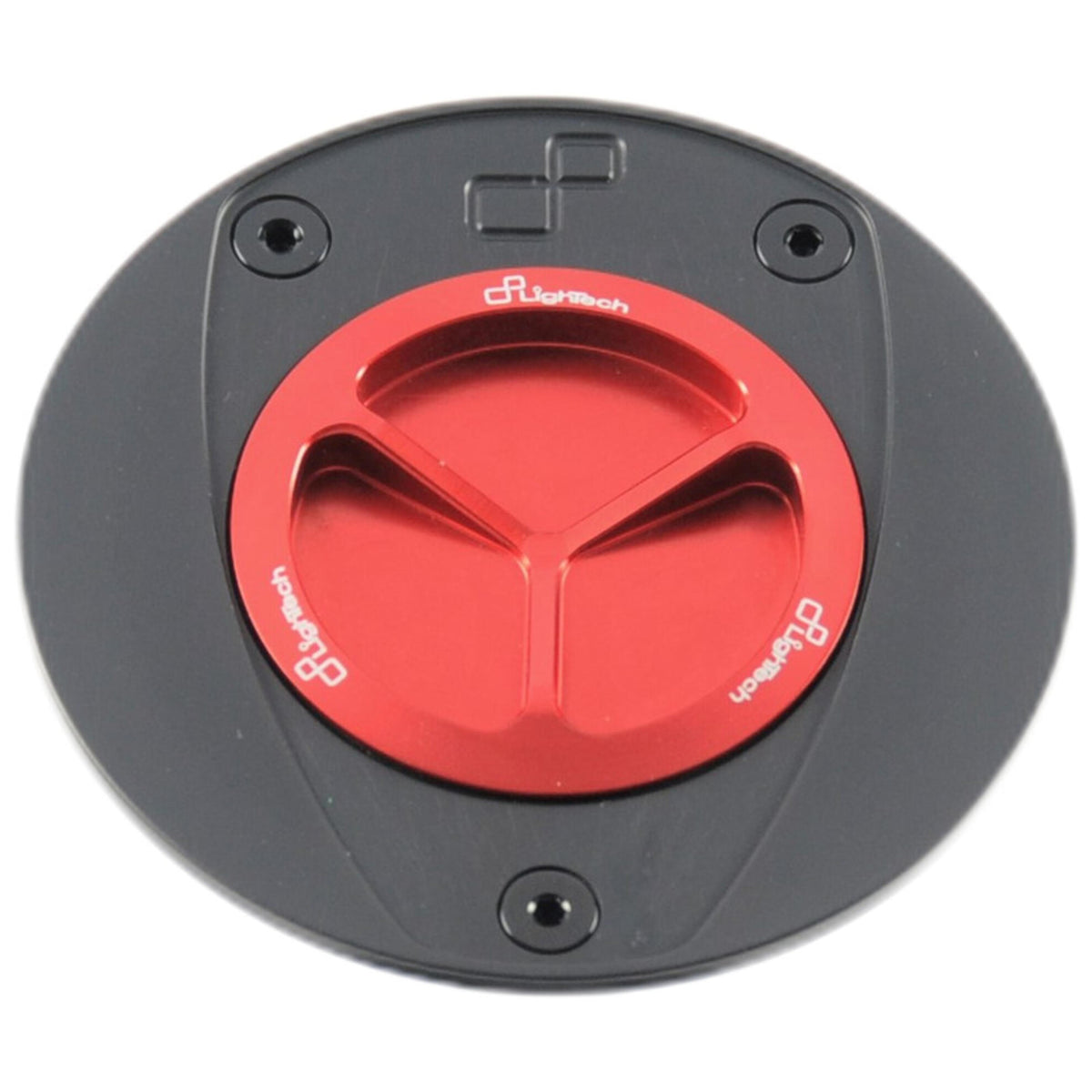 TAPPO SERBATOIO CON CHIUSURA A VITE IN ALLUMINIO CNC FLANGIA ESTERNA NERO LIGHTECH COMPATIBILE PER KAWASAKI ZX6R 2019 > 2025 GRIGIO TFN223GRI