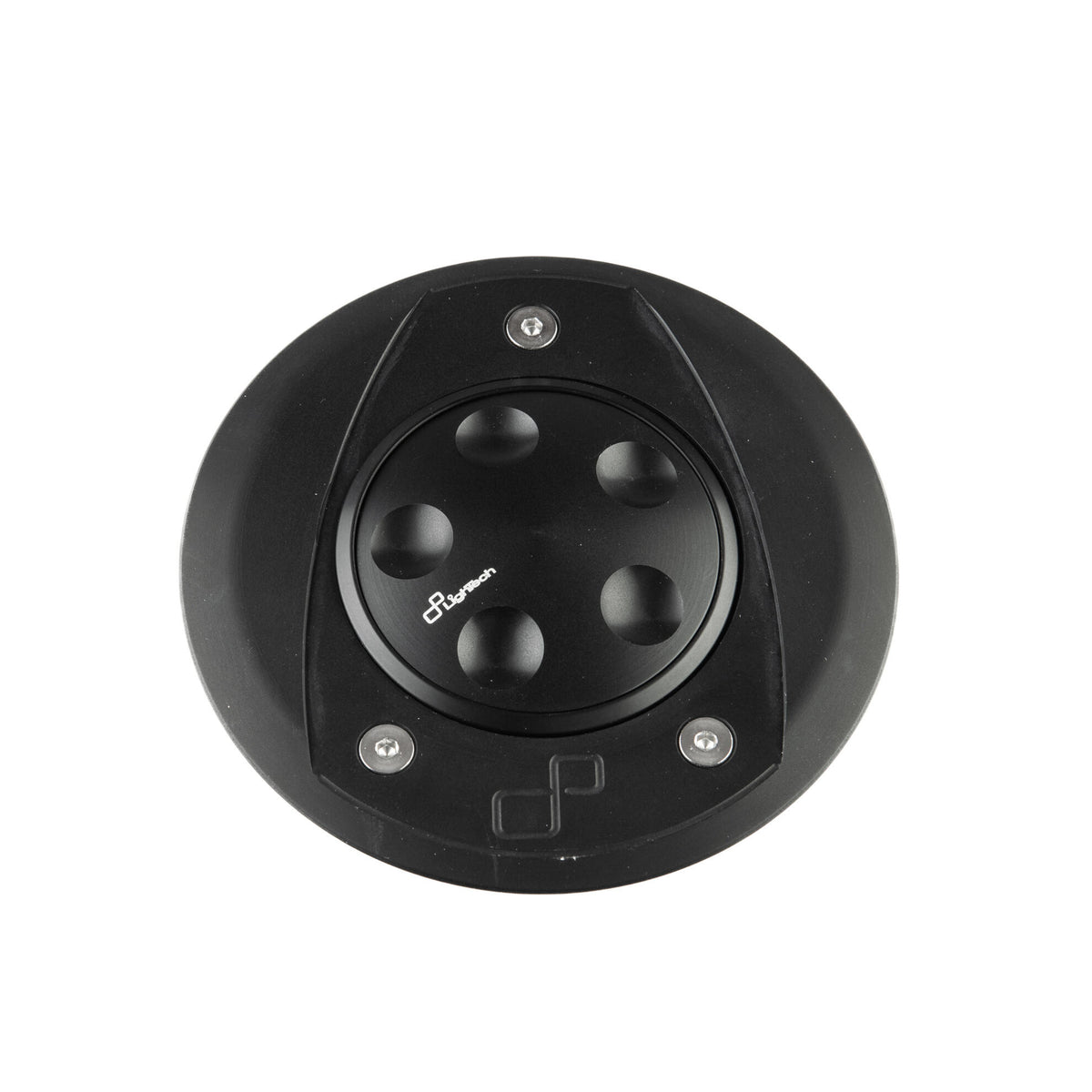 TAPPO SERBATOIO A SGANCIO RAPIDO IN ALLUMINIO CNC FLANGIA ESTERNA NERO LIGHTECH COMPATIBILE PER BMW S 1000 R 2021 > 2026 NERO TRN230NER