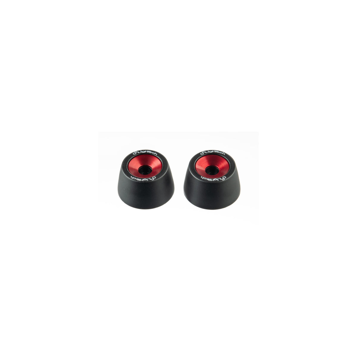 KIT PROTEZIONI PERNO RUOTA IN NYLON ANTERIORE LIGHTECH COMPATIBILE PER KAWASAKI Z1000 2020 > 2020 COPPIA ROSSO WAPKA406ROS