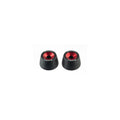 KIT PROTEZIONI PERNO RUOTA IN NYLON ANTERIORE LIGHTECH COMPATIBILE PER TRIUMPH STREET TRIPLE 765 R 2017 > 2025 COPPIA ROSSO WAPTR402ROS