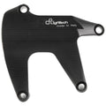 PROTEZIONE CARTER MOTORE IN ALLUMINIO POMPA ACQUA LIGHTECH COMPATIBILE PER DUCATI HYPERMOTARD 1100 2007 > 2012 NERO WPPDU002NER