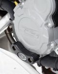 PROTEZIONE CARTER MOTORE R&G PER MV AGUSTA RIVALE 800 2014 > 2018 NERO ECS0074BK
