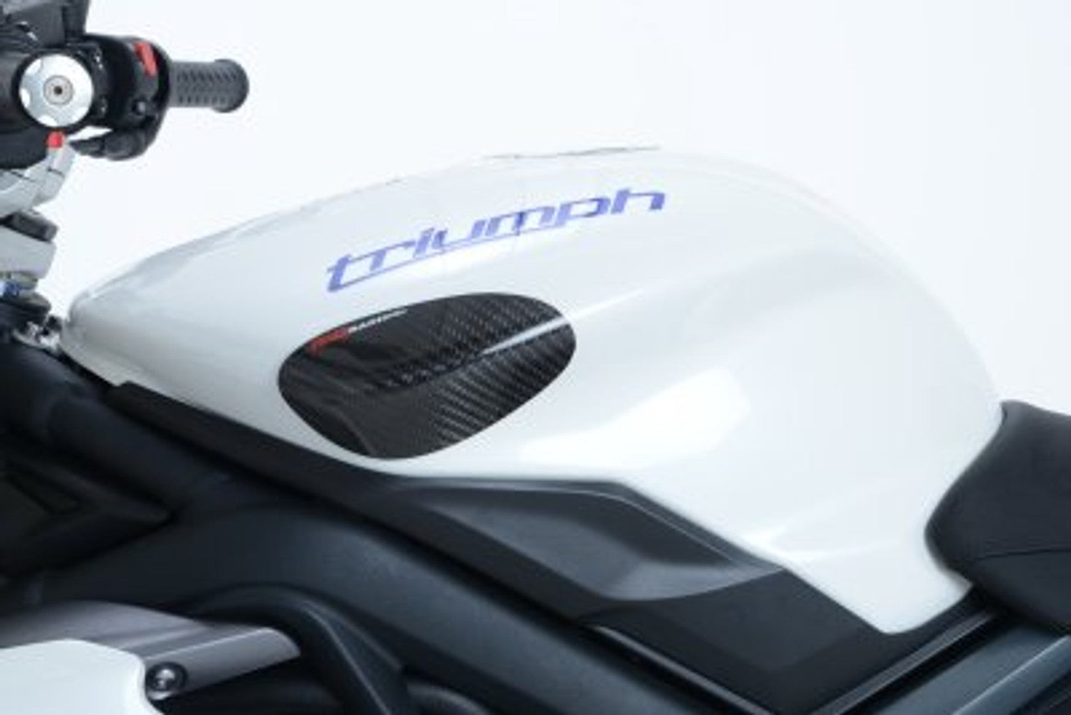 R&G PROTEZIONI SERBATOIO CARBONIO PER TRIUMPH STREET TRIPLE 675 2013 > 2016 CP