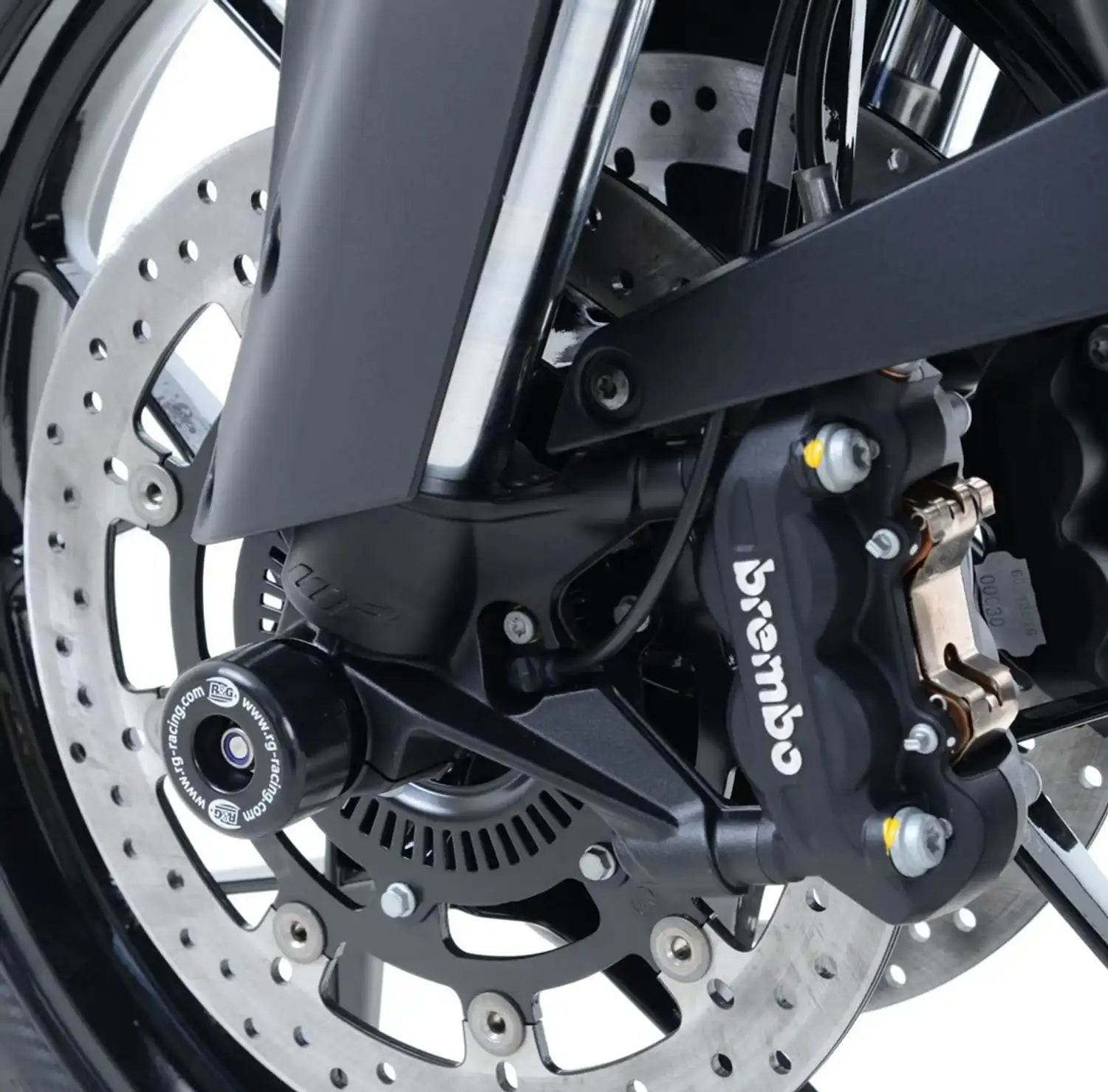 PROTEZIONI FORCELLA COPPIA R&G PER KTM 1290 SUPER DUKE / R / GT 2014 > 2024 NERO