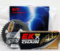 KIT CATENA CORONA PIGNONE TRASMISSIONE PBR / EK COMPATIBILE PER DUCATI 1199 PANIGALE R 2013 > 2014 PASSO ORIGINALE EK1357G