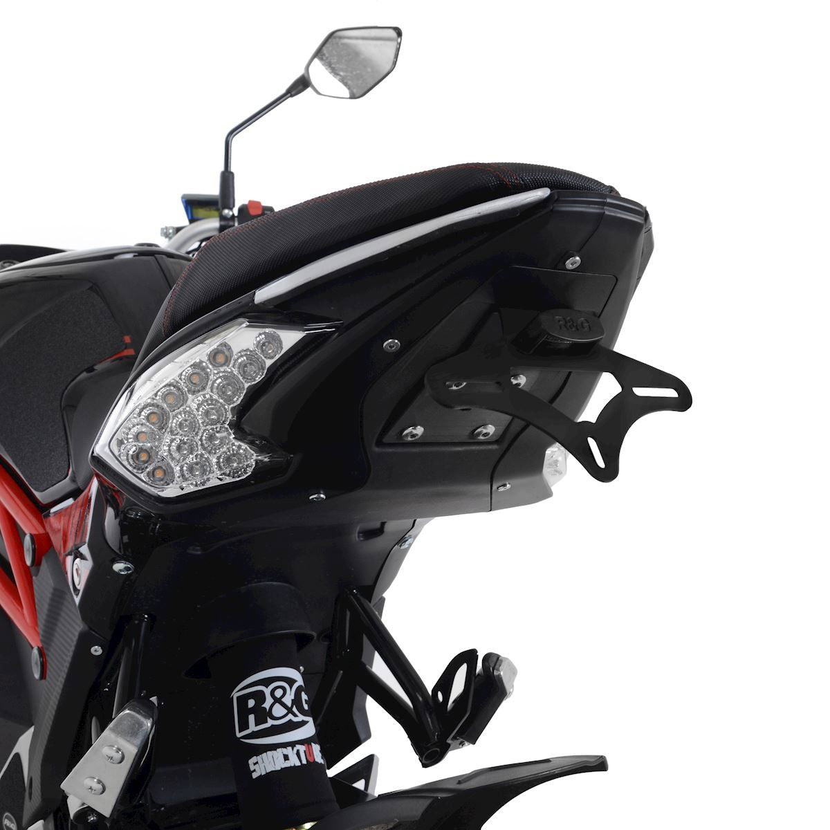 PORTATARGA R&G COMPATIBILE PER LEXMOTO CYPHER 2021 2022 NERO LP0331BK