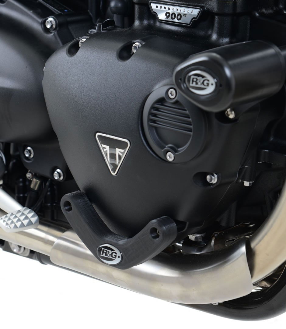 SLIDER PROTEZIONE CARTER MOTORE R&G PER TRIUMPH SPEED TWIN 1200 2019 > 2021