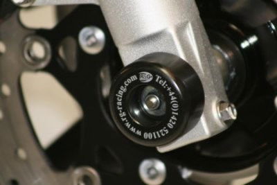 PROTEZIONI PERNO FORCELLA ANT. COPPIA R&G PER SUZUKI GSX 650 F 2008 > 2016 NERO