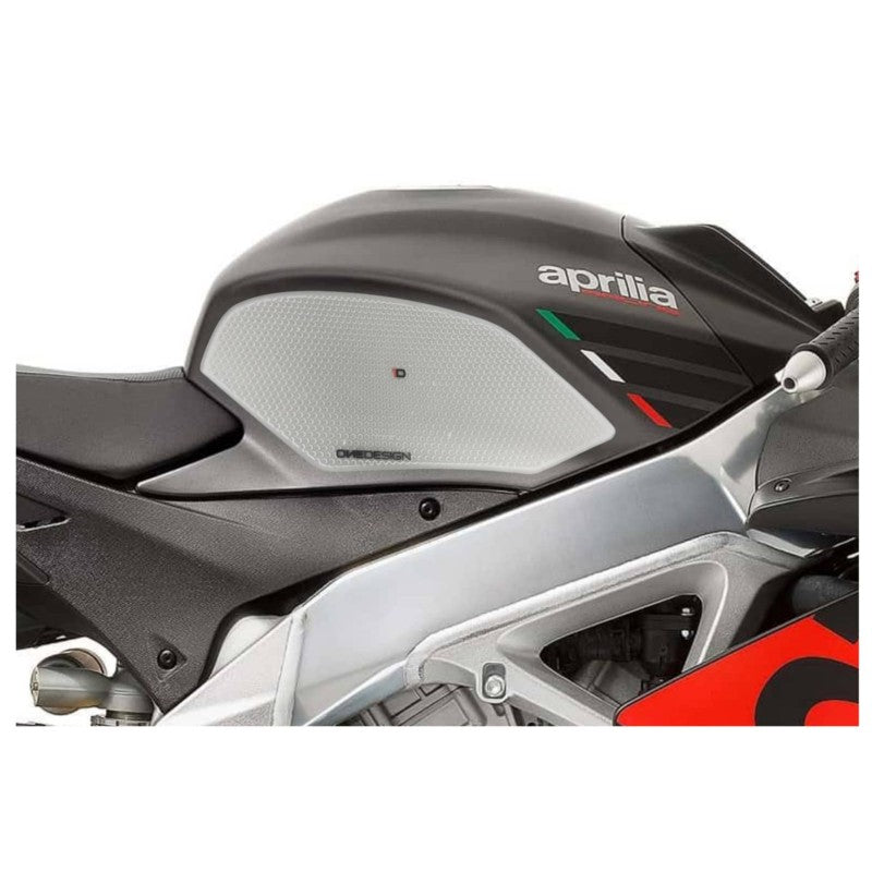 COPPIA ADESIVI SERBATOIO SPECIFICO LATERALE PUIG COMPATIBILE PER APRILIA TUONO V4R 1000 2011 > 2014 TRASPARENTE COPPIA 20060W
