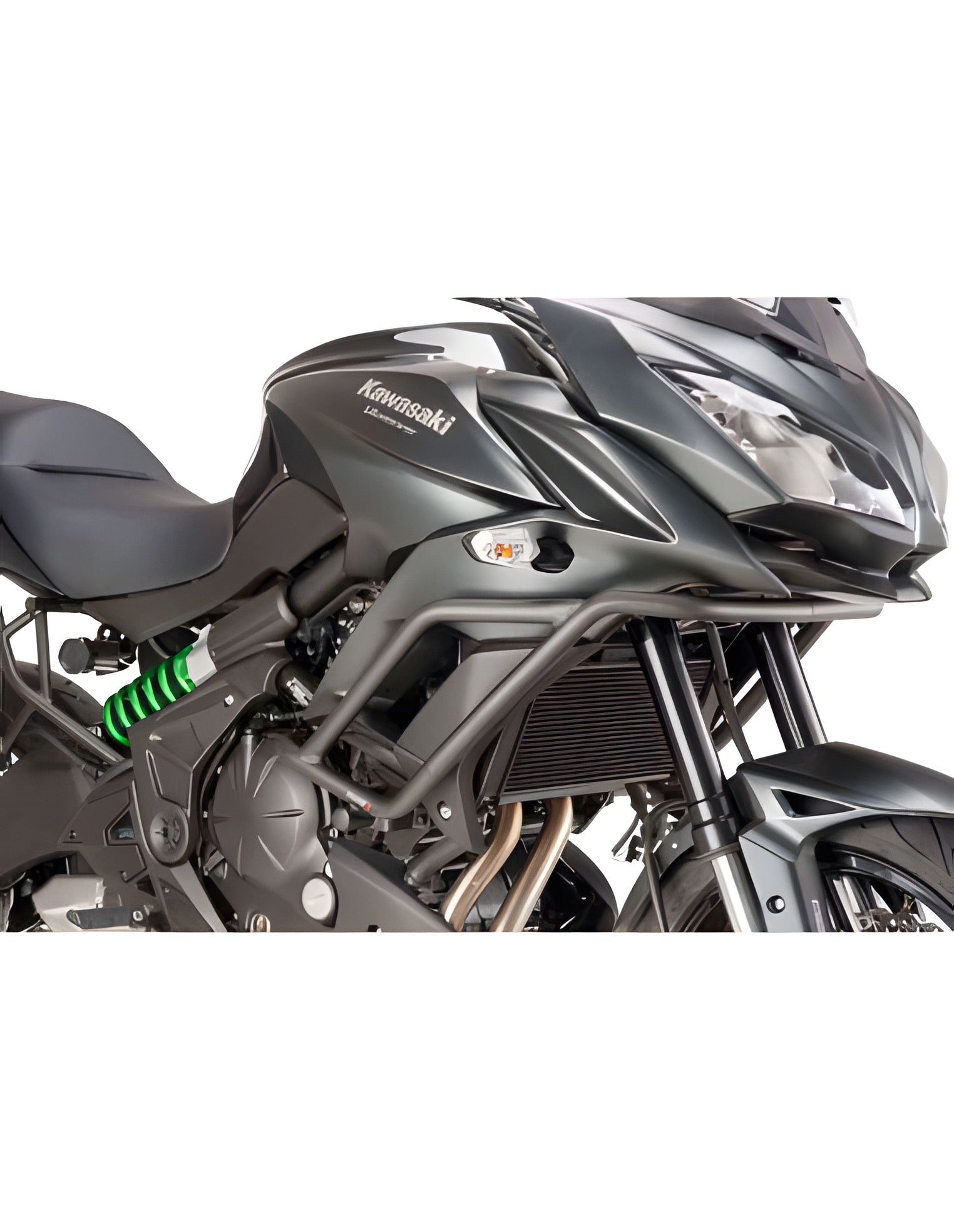 BARRE DI PROTEZIONE MOTORE PUIG COMPATIBILE PER KAWASAKI VERSYS 650 2025 NERO 7773N