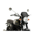 CARENATURA FRONTALE IN ALLUMINIO PUIG COMPATIBILE PER KAWASAKI Z 650 RS 2022 > 2024 NERO 3593N