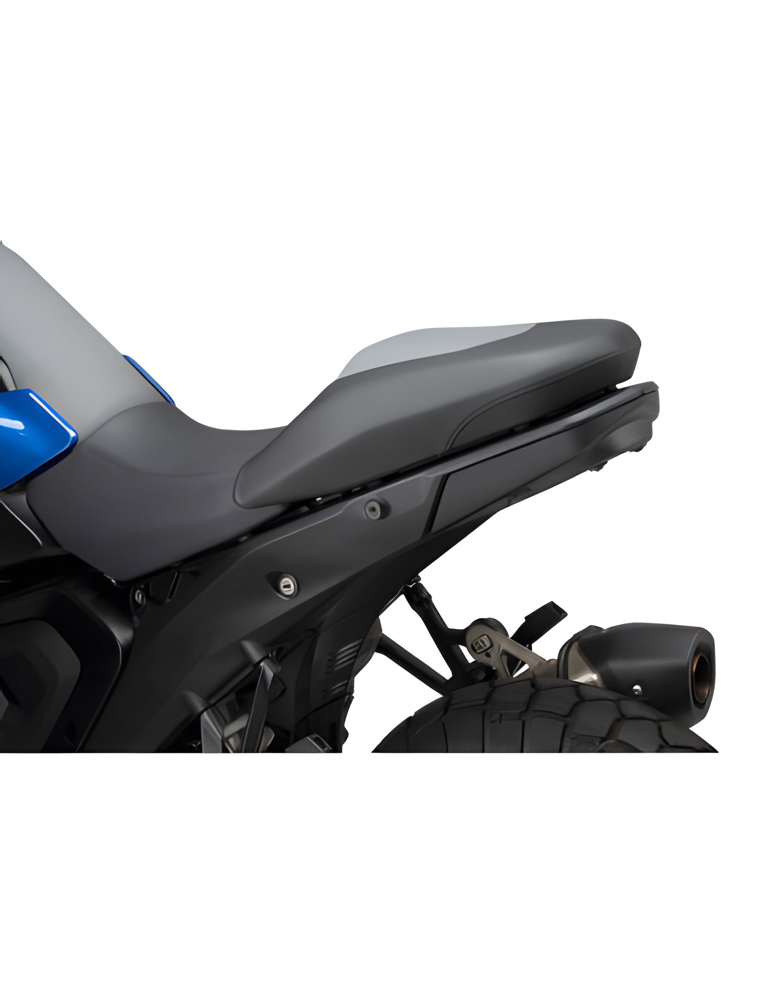 COVER PER SEDILE POSTERIORE KIT PISTA PUIG COMPATIBILE PER BMW R 1300 GS 2023 > 2025 NERO OPACO 22312J