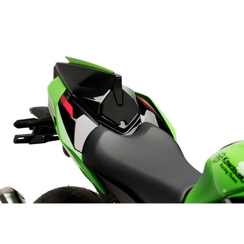 COVER PER SEDILE POSTERIORE PUIG COMPATIBILE PER KAWASAKI ZX-10R 1000 2021 > 2024 NERO 20704N