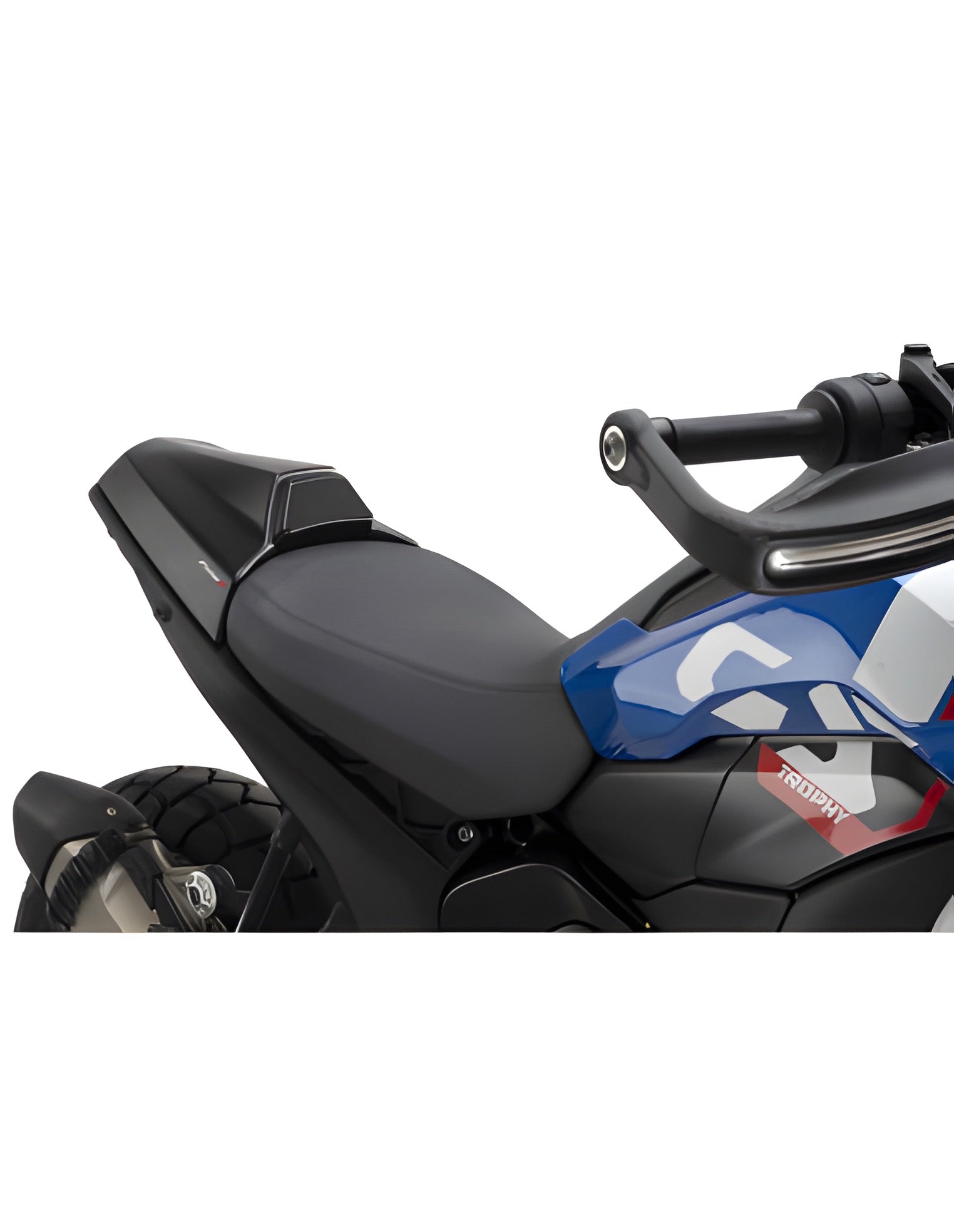COVER PER SEDILE POSTERIORE KIT PISTA PUIG COMPATIBILE PER BMW R 1300 GS 2023 > 2025 NERO OPACO 22305J