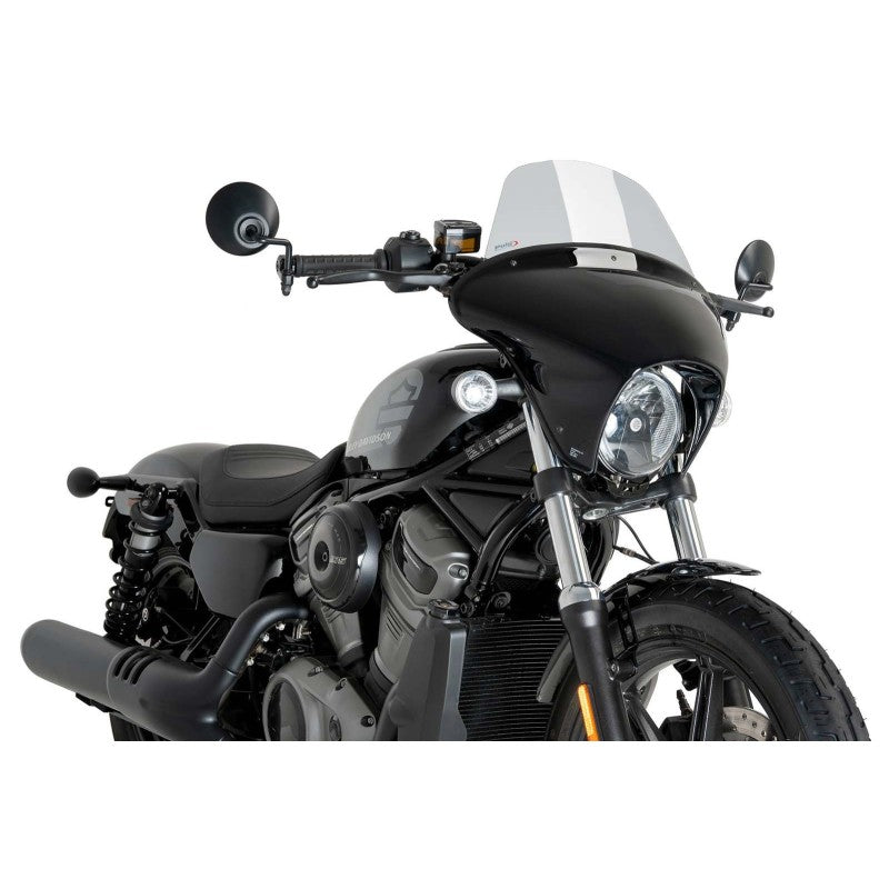 CUPOLINO BATWING SML TOURING PUIG COMPATIBILE PER HARLEY DAVIDSON NIGHTSTER 975 SPECIAL 2022 > 2024 FUME CHIARO 21914H