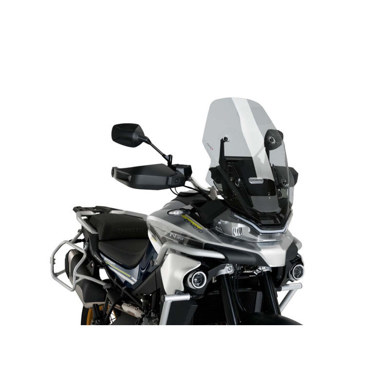 CUPOLINO EXPLORE PUIG COMPATIBILE PER CF MOTO MT 800 EXPLORE 2024 FUME CHIARO 21546H
