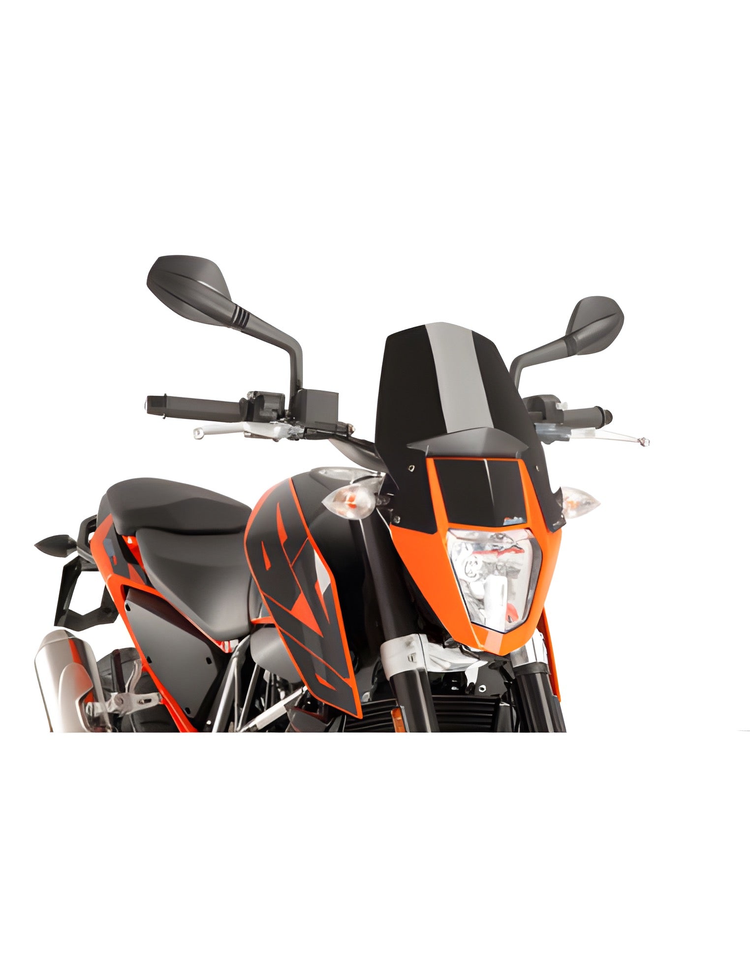 CUPOLINO NAKED N.G. SPORT PUIG COMPATIBILE PER KTM DUKE 690 2014 > 2015 NERO 6009N