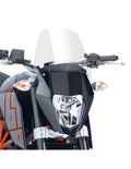 CUPOLINO NAKED N.G. SPORT PUIG COMPATIBILE PER KTM DUKE 690 2014 > 2015 TRASPARENTE 6009W