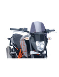 CUPOLINO NAKED N.G. SPORT PUIG COMPATIBILE PER KTM DUKE 690 R 2016 > 2017 FUME SCURO 6009F