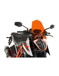 CUPOLINO NAKED N.G. SPORT PUIG COMPATIBILE PER KTM SUPERDUKE 1290 R 2019 ARANCIONE 9692T