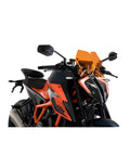 CUPOLINO NAKED N.G. SPORT PUIG COMPATIBILE PER KTM SUPERDUKE 1290 R 2022 > 2024 ARANCIONE 20425T
