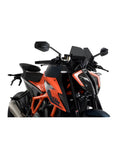 CUPOLINO NAKED N.G. SPORT PUIG COMPATIBILE PER KTM SUPERDUKE 1290 R 2022 > 2024 FUME SCURO 20425F