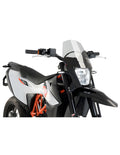 CUPOLINO NAKED N.G. SPORT PUIG COMPATIBILE PER KTM ENDURO 690 R 2021 > 2025 FUME CHIARO 3586H