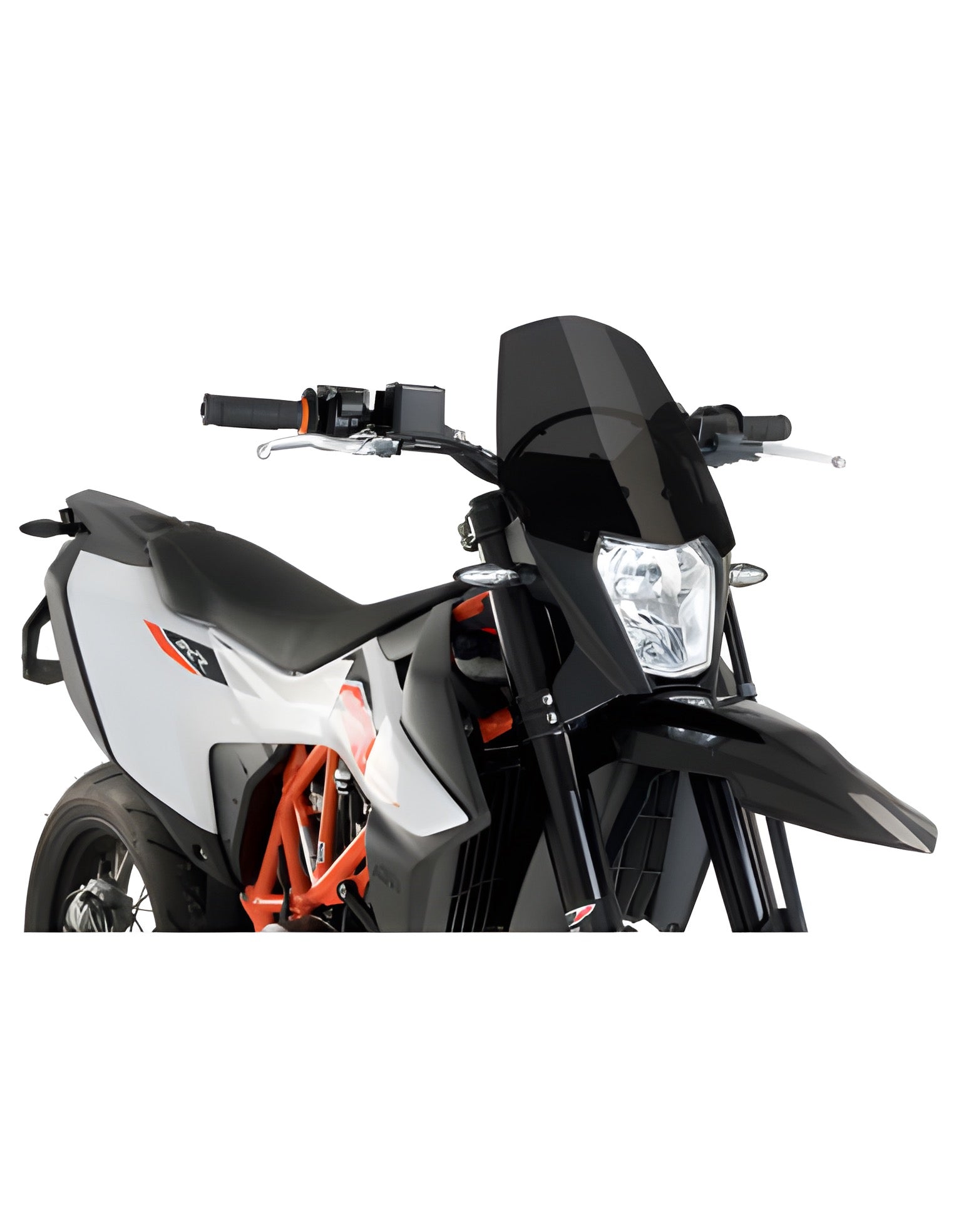 CUPOLINO NAKED N.G. SPORT PUIG COMPATIBILE PER KTM SMC 690 R 2021 > 2025 FUME SCURO 3586F