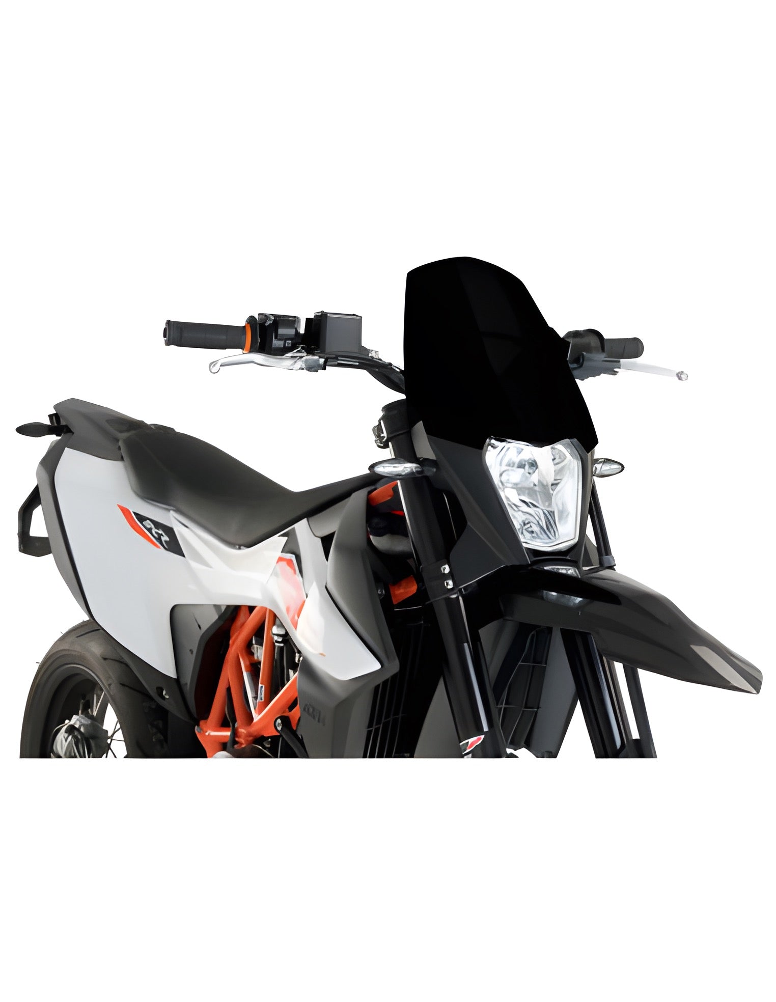 CUPOLINO NAKED N.G. SPORT PUIG COMPATIBILE PER KTM SMC 690 R 2021 > 2025 NERO 3586N