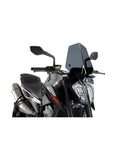 CUPOLINO NAKED N.G. SPORT PUIG COMPATIBILE PER KTM DUKE 790 2022 > 2023 FUME SCURO 9668F